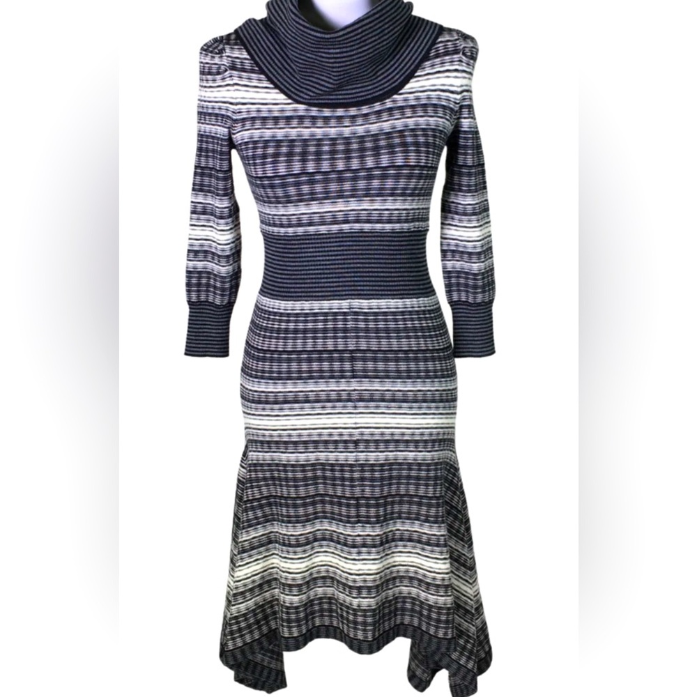 Karen Millen Knit Fit And Flare Dress - image 1